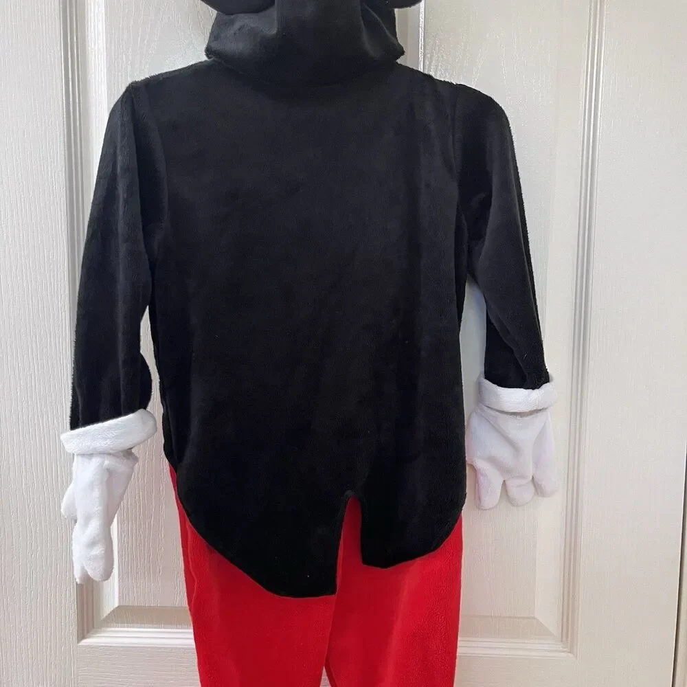 Disney Mickey Mouse Costume Tuxedo Hooded One Piece Halloween Toys R Us Size 3T - Picture 14 of 16